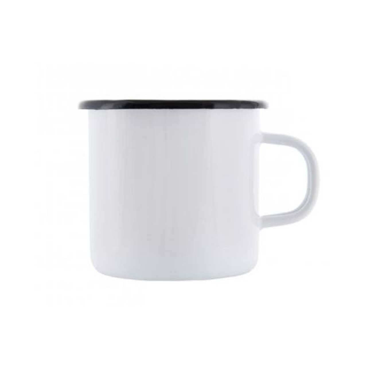 Hrnček plechový smaltovaný 250 ml BIELY