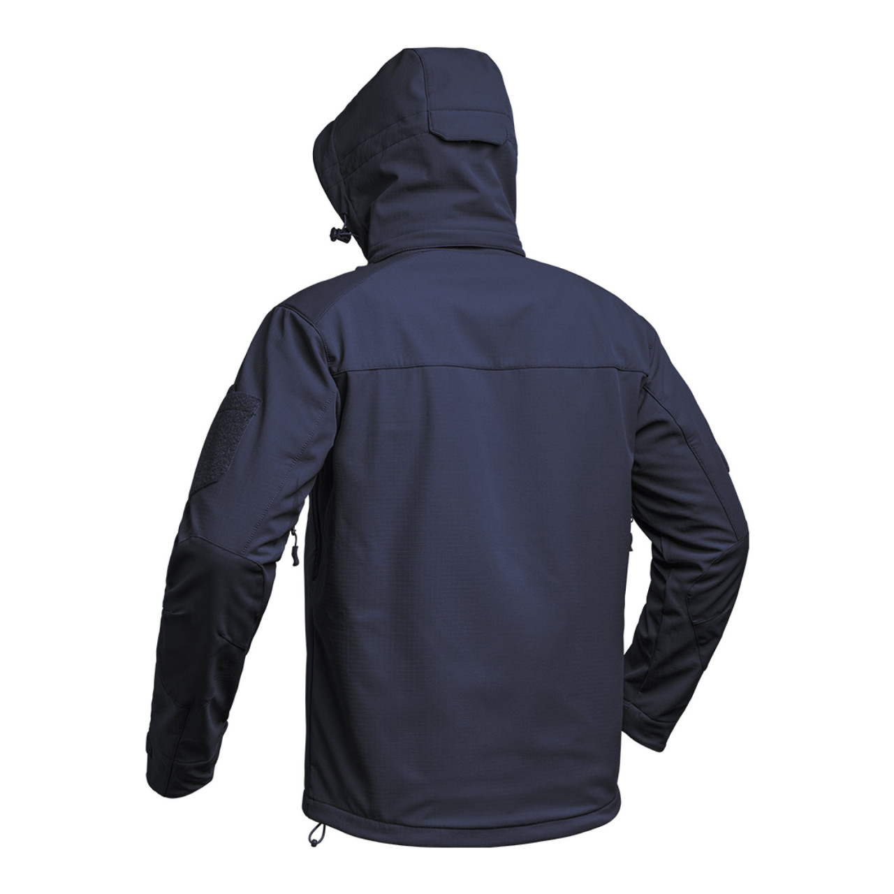 Bunda FIGHTER V2 softshell s kapucňou MODRÁ