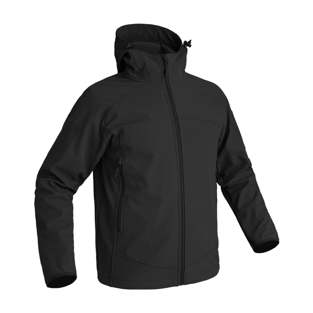 Bunda INSTRUCTOR softshell ČIERNA