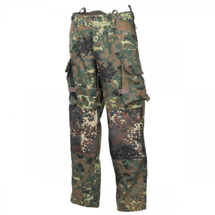 Nohavice taktické COMBAT rip-stop FLECKTARN