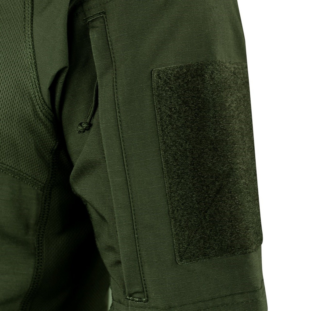 Košeľa taktická COMBAT krátky rukáv ZELENÁ