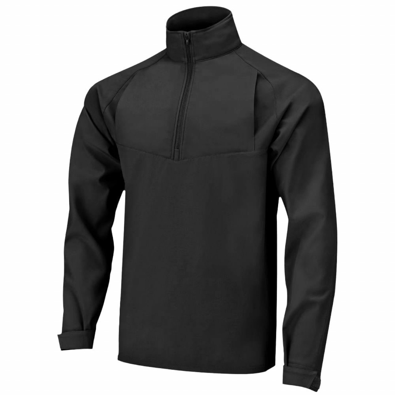 Bunda PATROL GEN II SOFTSHELL 1/4 zips ČIERNA