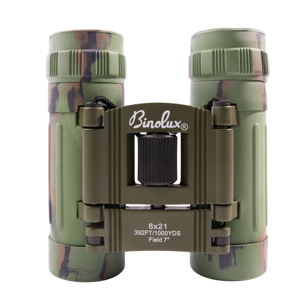 Ďalekohľad 8x21 skladací maskovaný WOODLAND