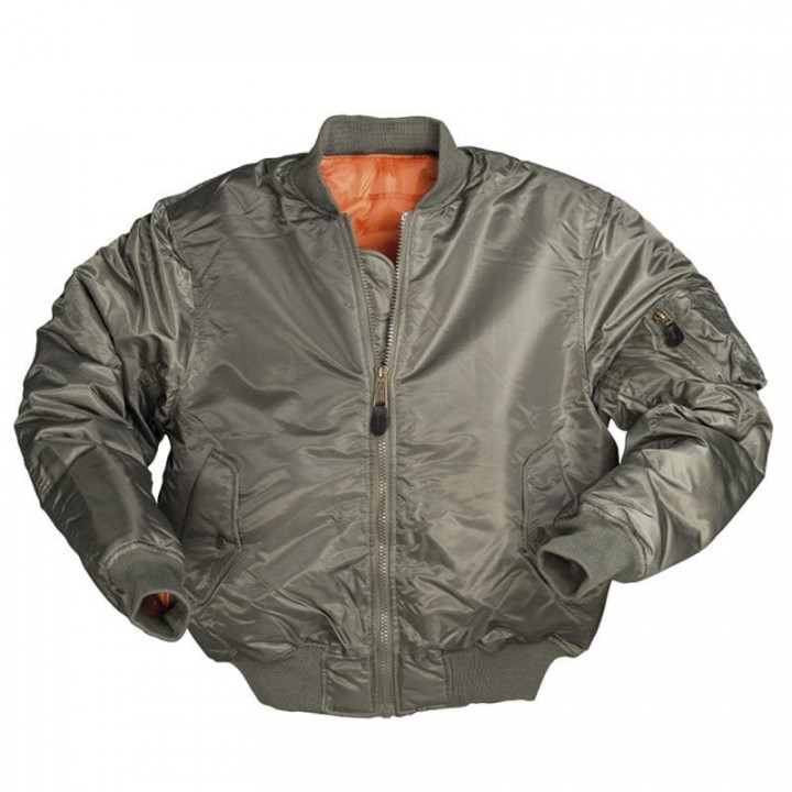 Bunda bomber TYP MA1® PES zelená