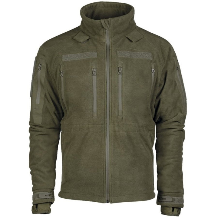 Fleecová bunda s membránou TPU PLUS ZELENÁ