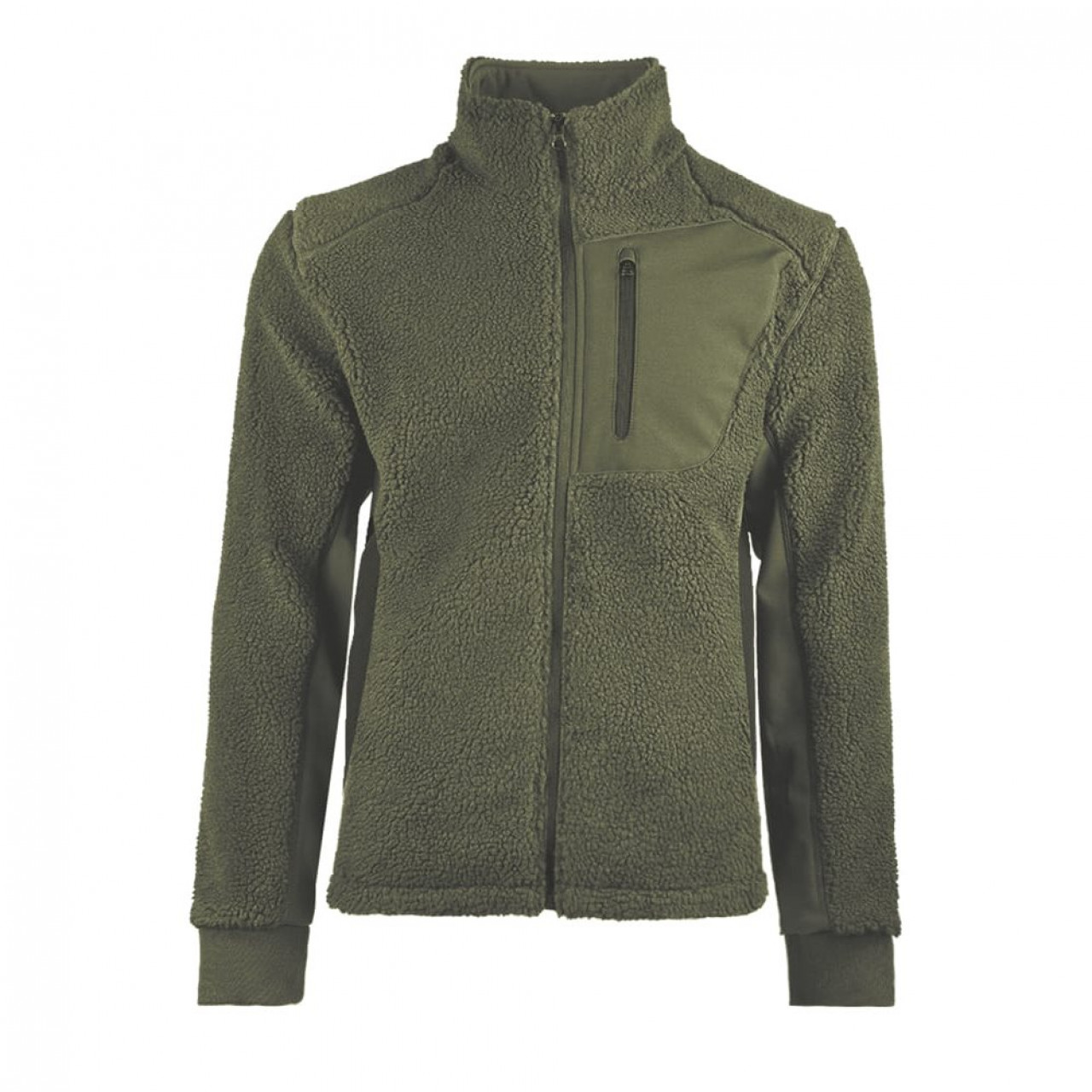 Mikina BEARFORCE COLD WEATHER fleece ZELENÁ