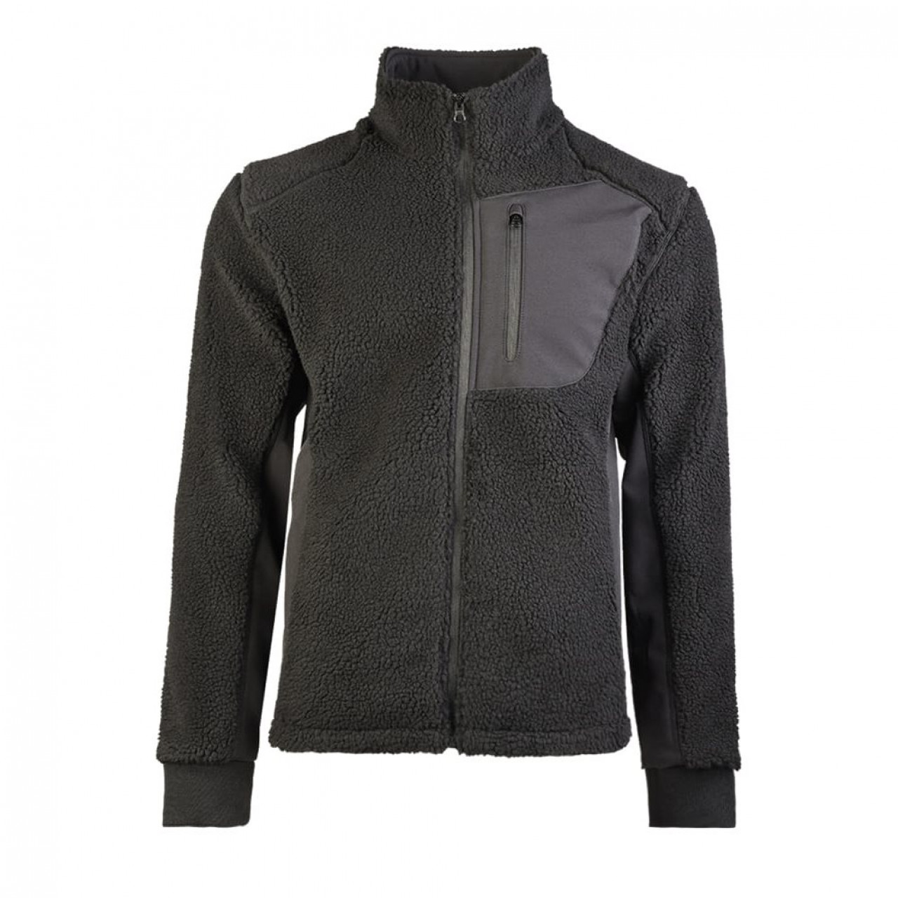 Mikina BEARFORCE COLD WEATHER fleece ČIERNA