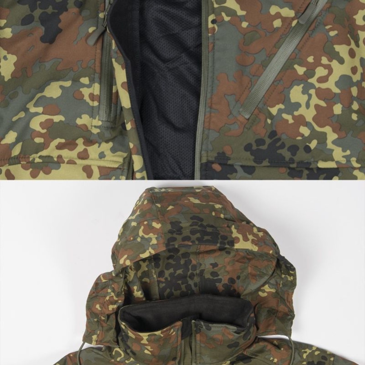 Bunda softshell SCU 14 FLECKTARN