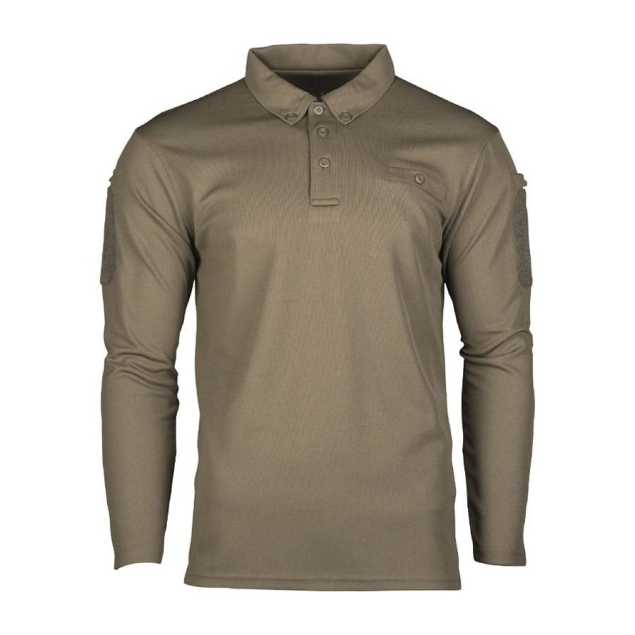 TACTICAL QUICK DRY tričko s dlhým rukávom/polo tričko ZELENÉ