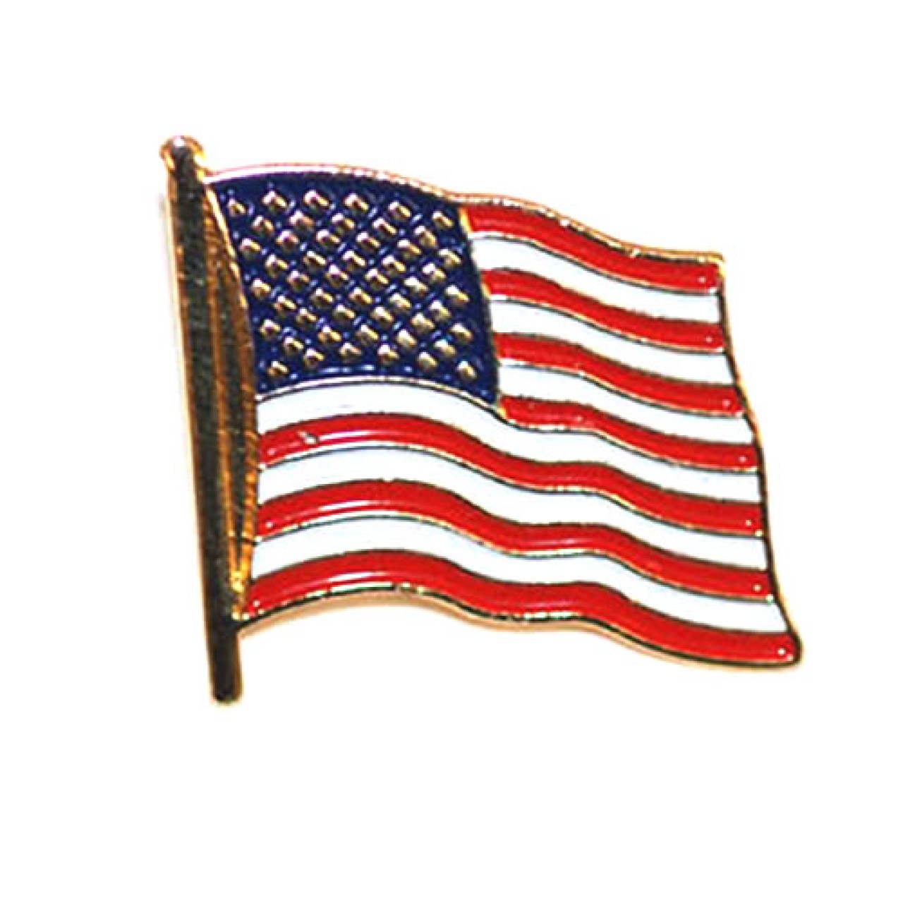 Odznak vlajka USA veľká