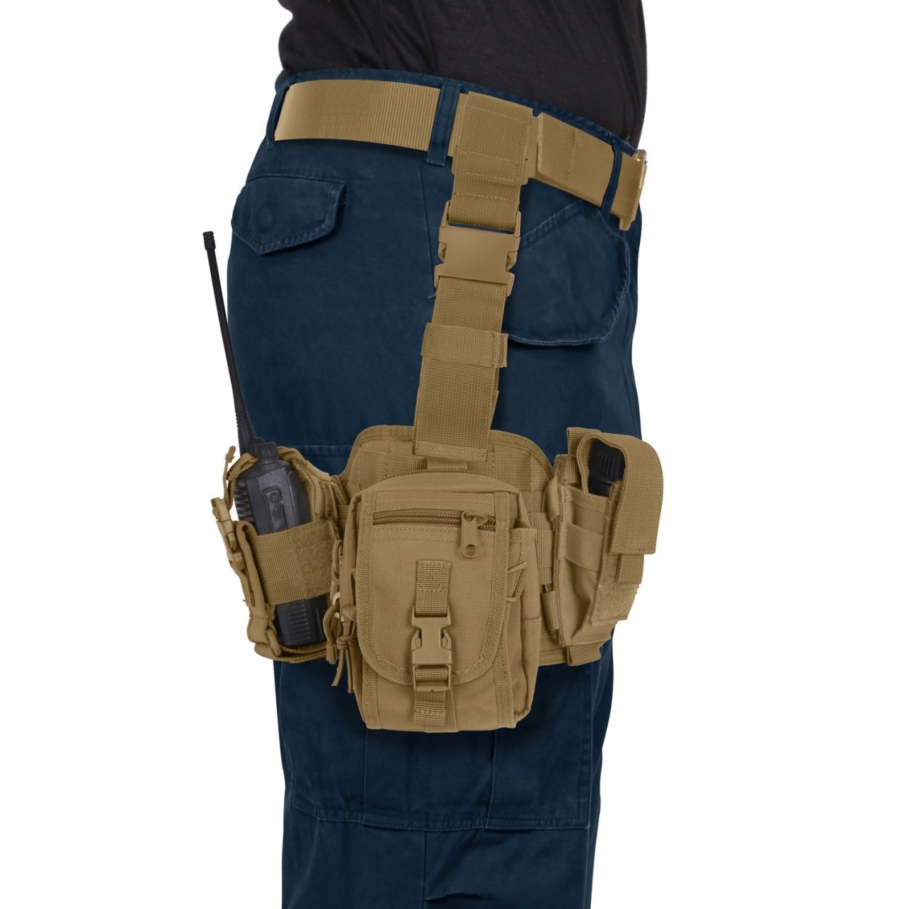 Puzdro stehenné RIG univerzálne COYOTE BROWN