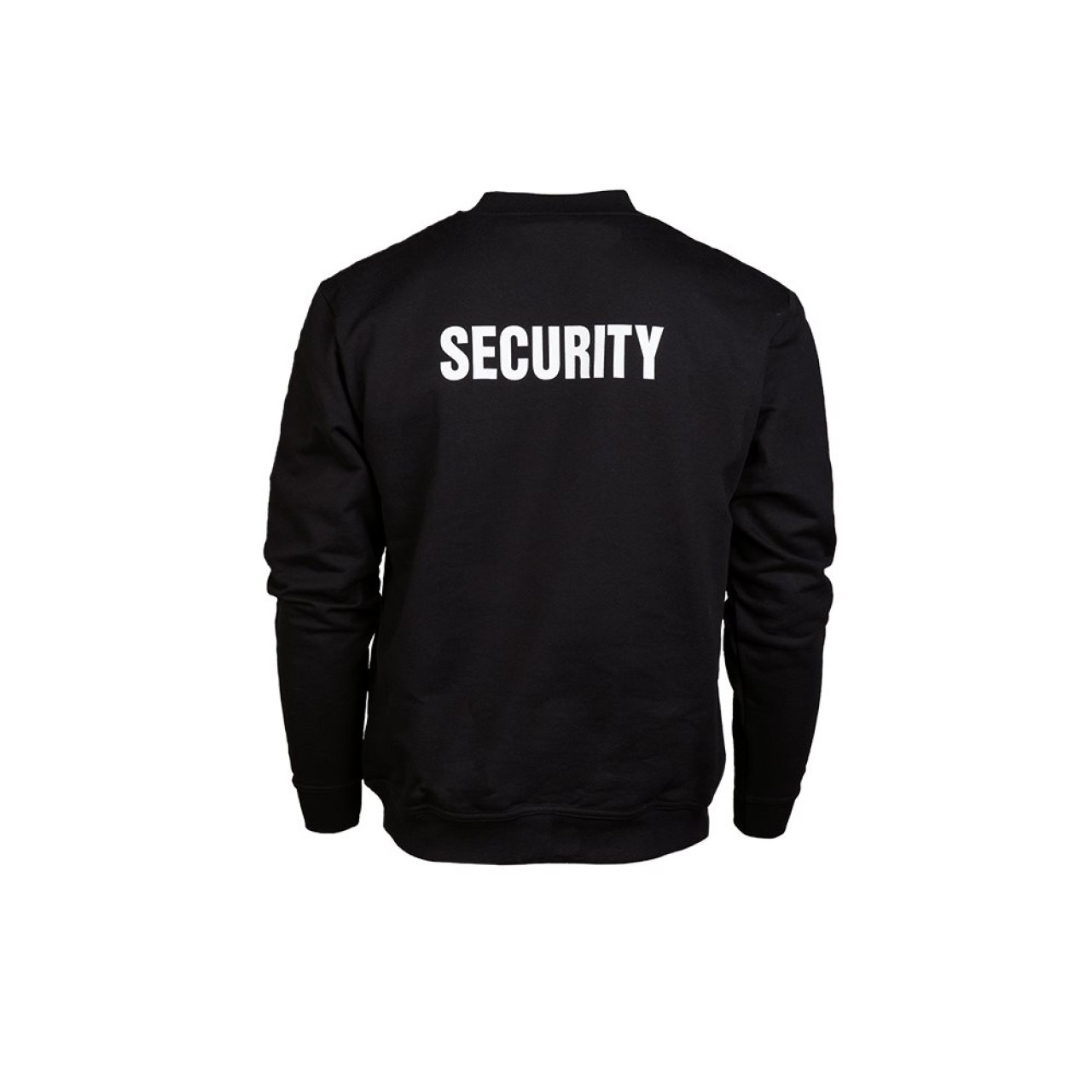 Mikina s nápisom SECURITY ČIERNA