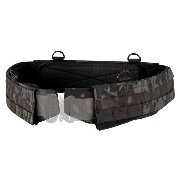 Opasok bojový MOLLE úzky MULTICAM® BLACK