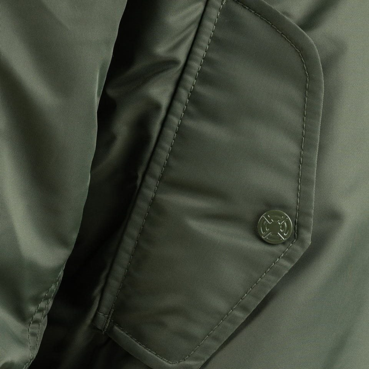 Bunda bomber MA-1 s kapucňou ZELENÁ
