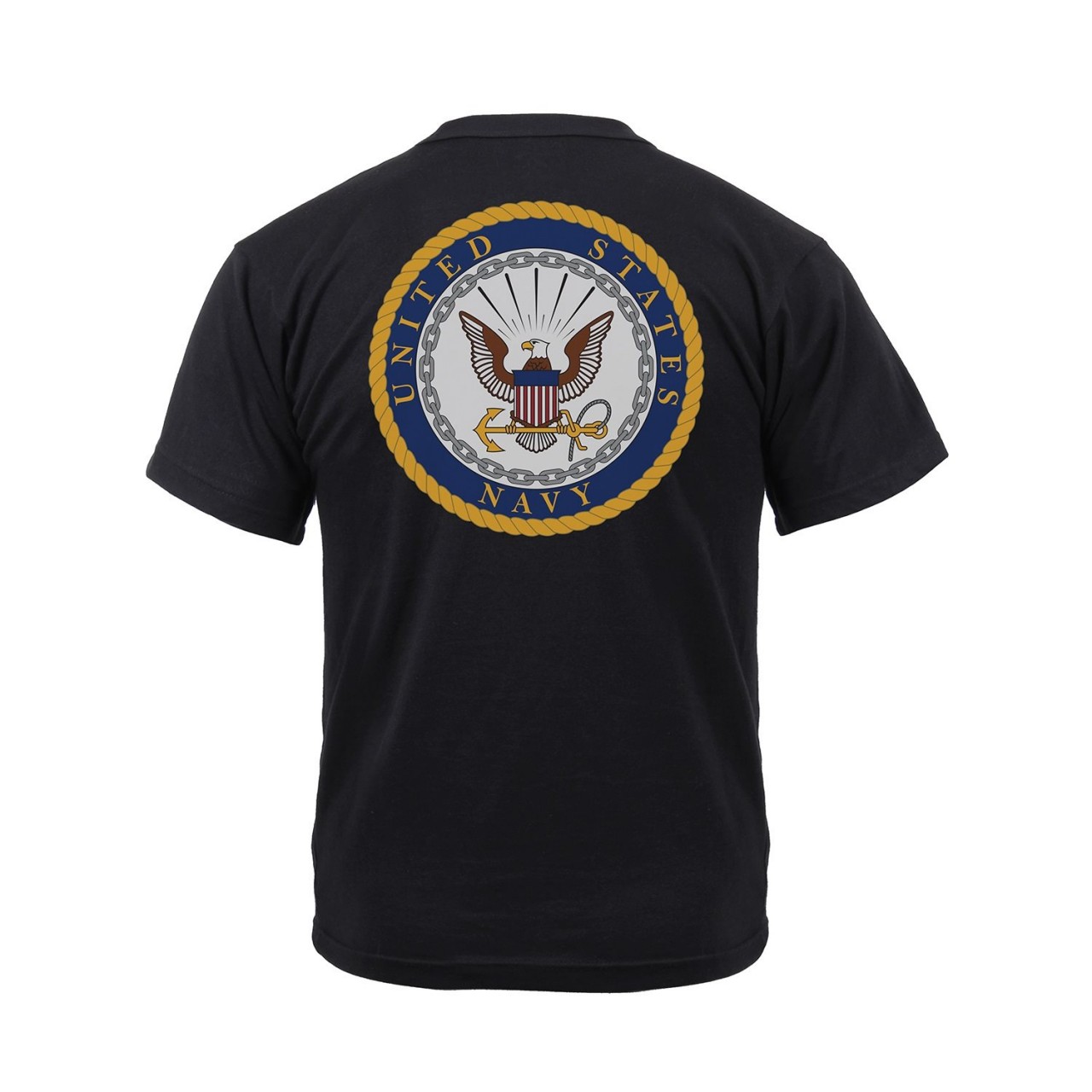 Tričko US NAVY VETERAN krátky rukáv ČIERNE