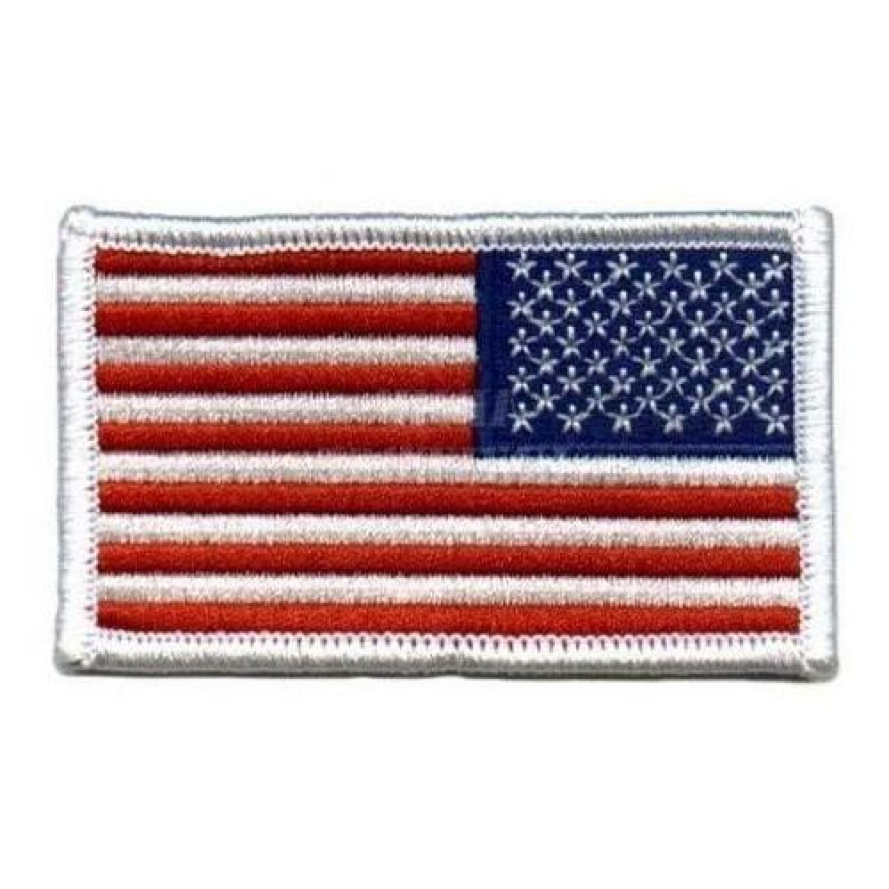 Nášivka US vlajka reverzná 5 x 7,5 cm