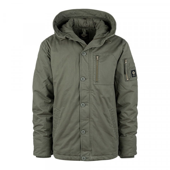 Bunda parka COMMANDER ARMY ZELENÁ