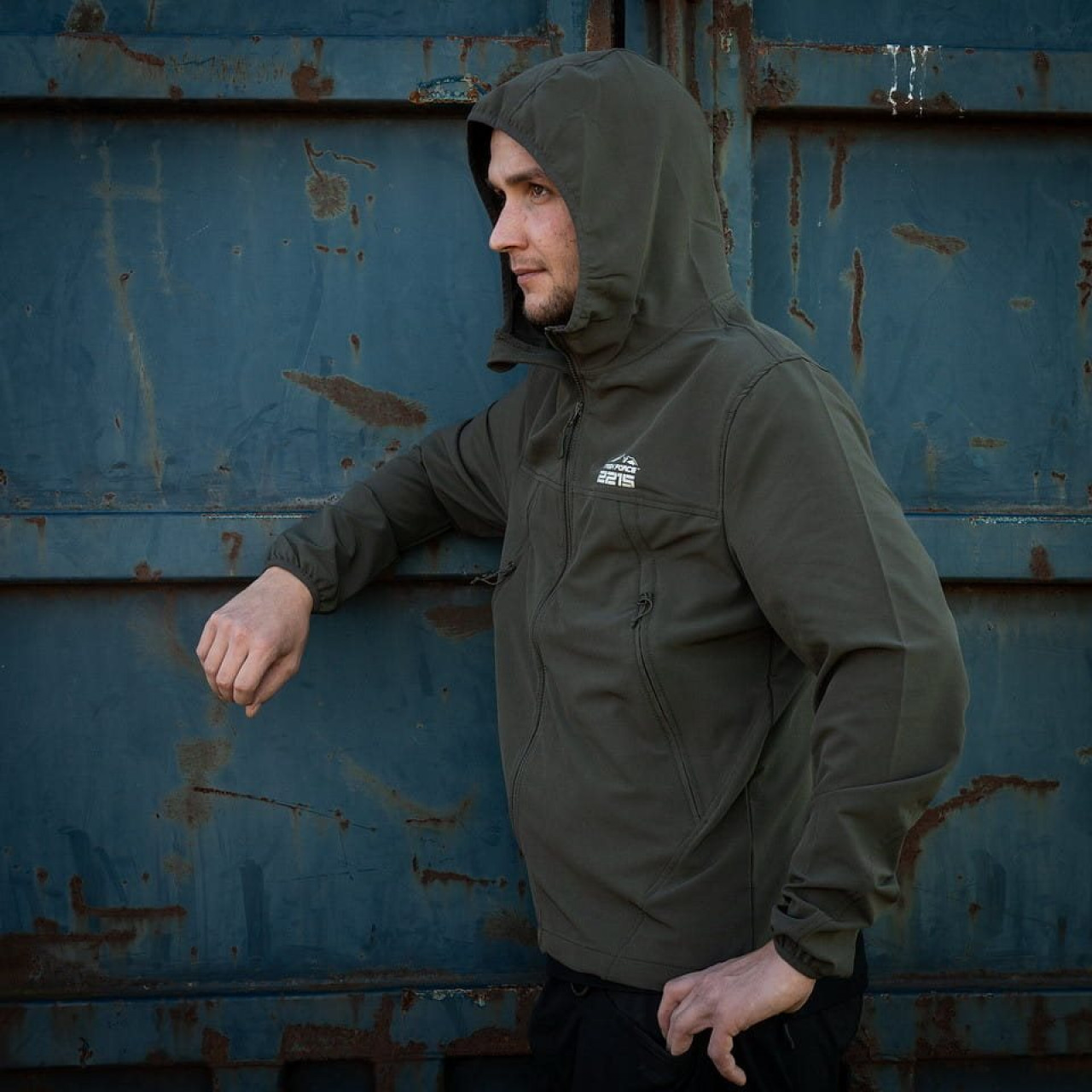 TRAIL softshellová bunda RANGER GREEN