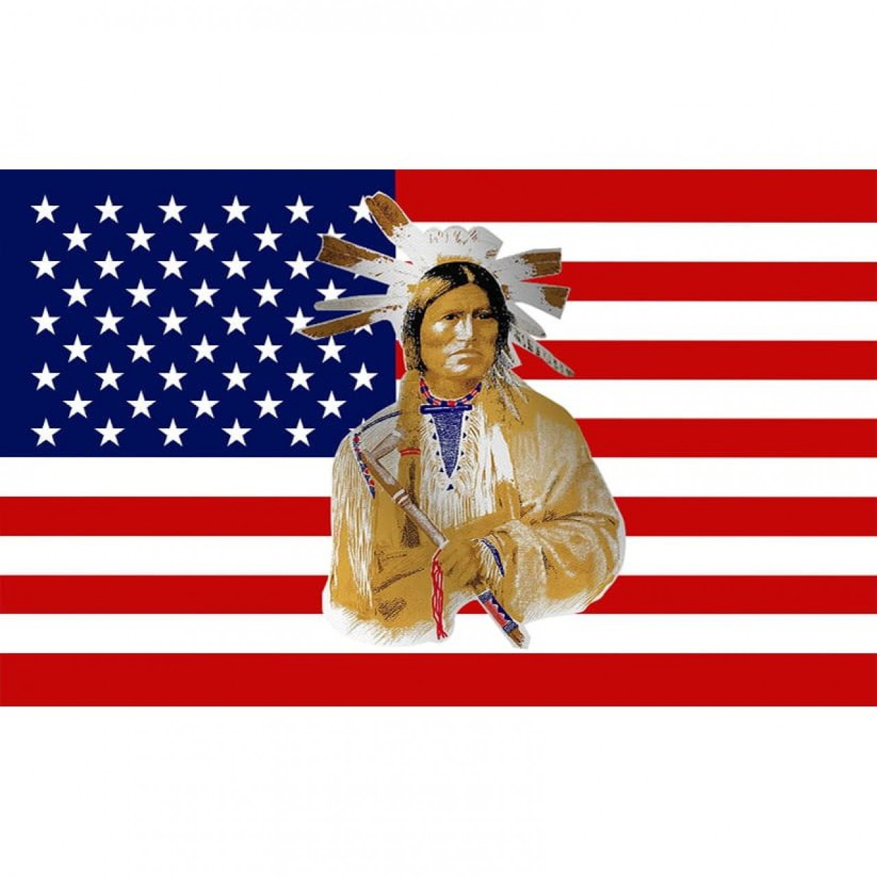 Zástava AMERICAN INDIAN