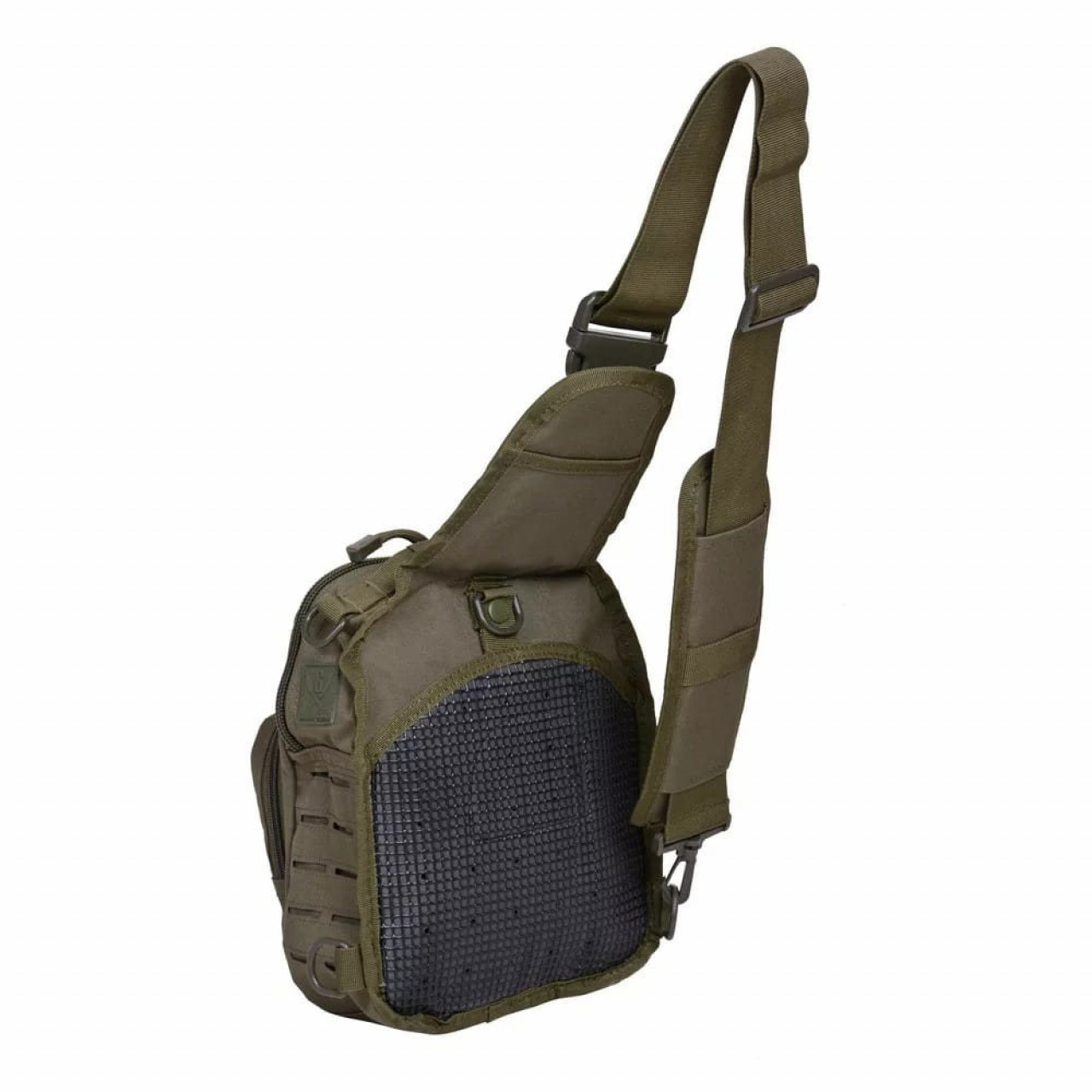 Batoh LC-B55 LASER MOLLE malý cez jedno rameno ZELENÝ