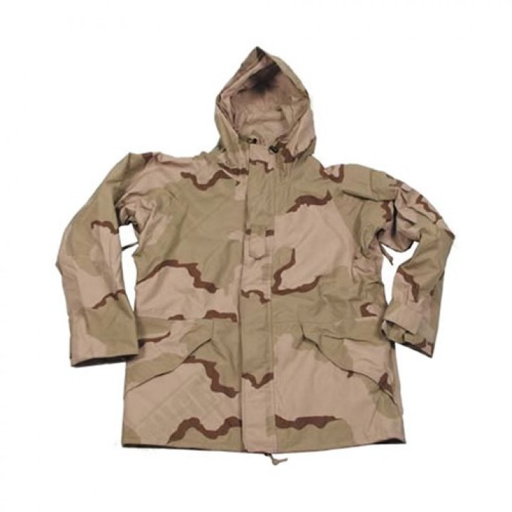 Bunda US goretex 3 COL. DESERT nová