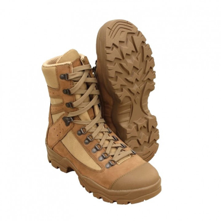Topánky FRANCÚZSKE COMBAT FÉLIN desert
