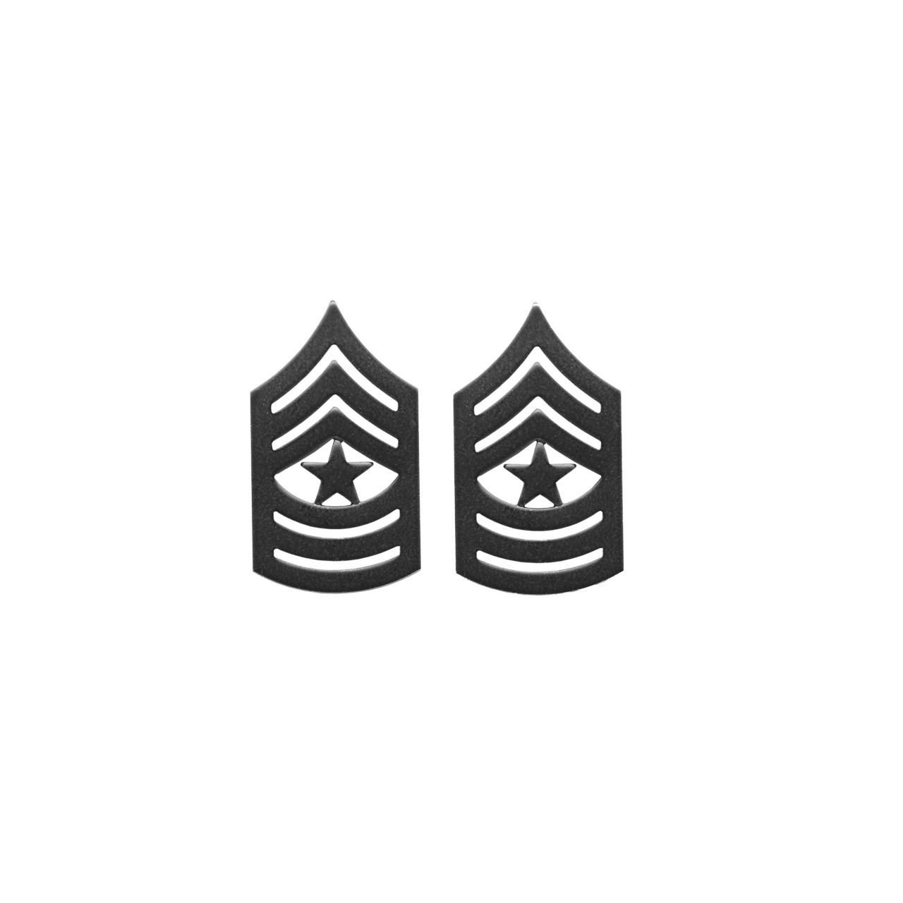 Hodnostná označenie – SgtMaj.MC – ČIERNA