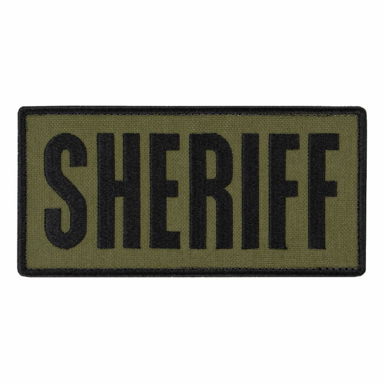 Nášivka SHERIFF 15,2 x 7,6 cm ČIERNA
