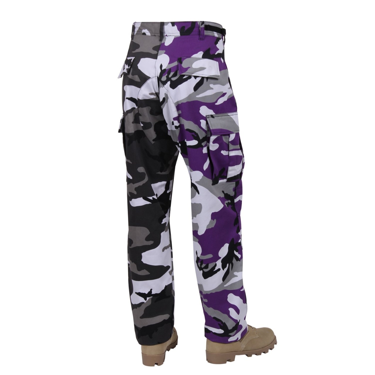 Nohavice dvojfarebné BDU VIOLET/CITY CAMO	