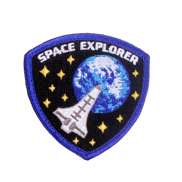 Nášivka SPACE EXPLORER velcro