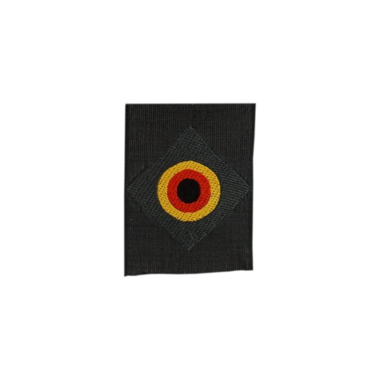 Nášivka BW kokarda v kosoštvorci ŠEDÁ