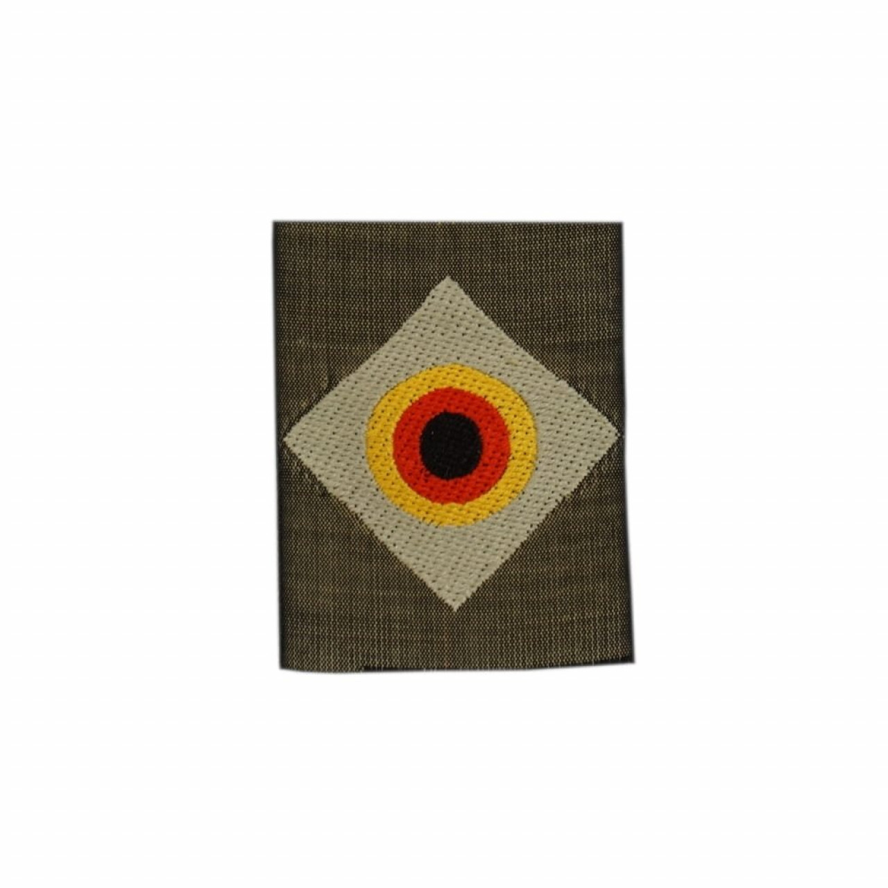 Nášivka BW kokarda v kosoštvorci ZELENÁ