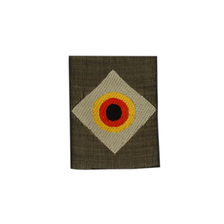 Nášivka BW kokarda v kosoštvorci ZELENÁ