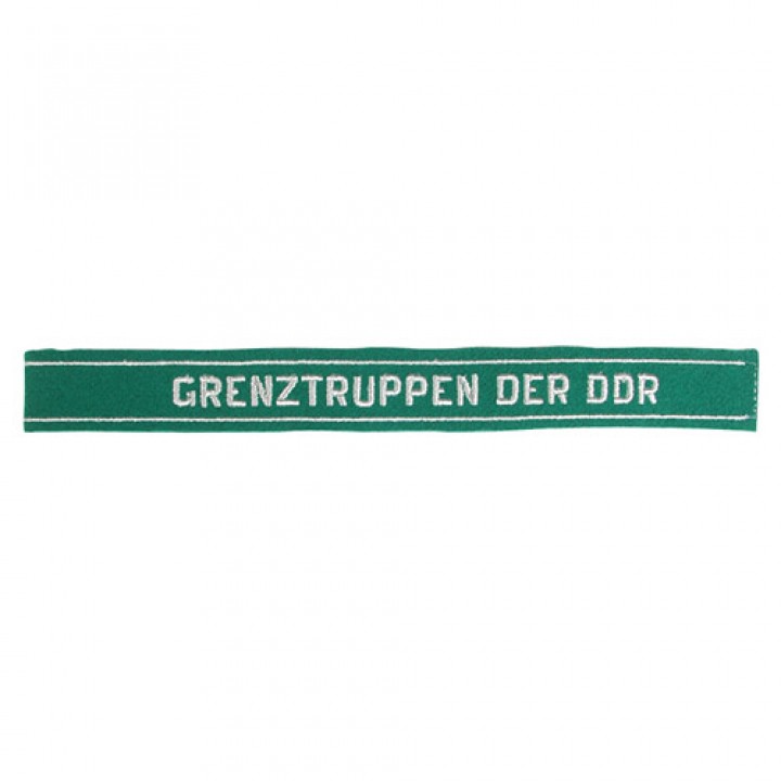 Nášivka páska NVA na rukáv GRENZTUPPEN DER DDR