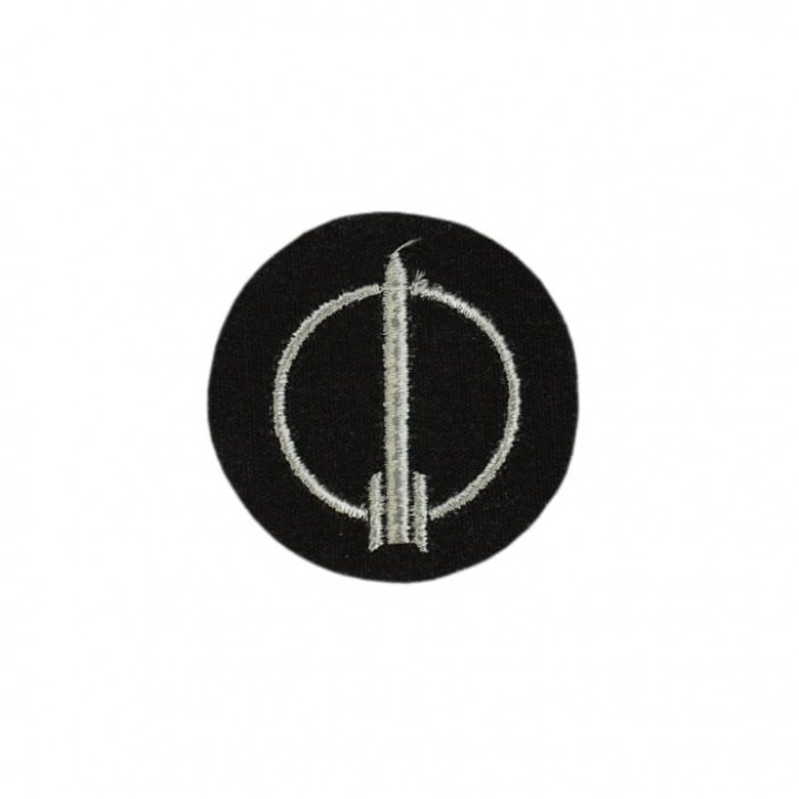 Nášivka NVA/DDR okrúhla obsluha RAKIET