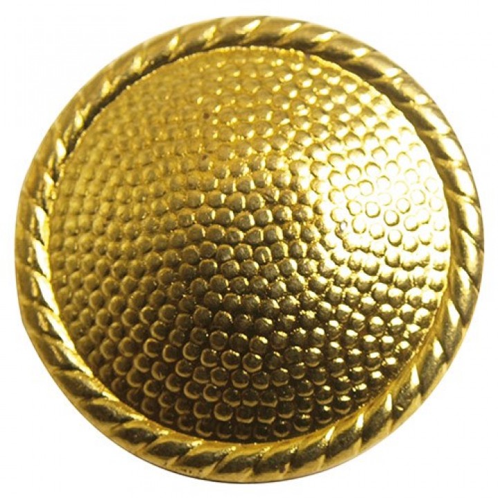 Gombík NVA GENERÁL zlatý 20 mm