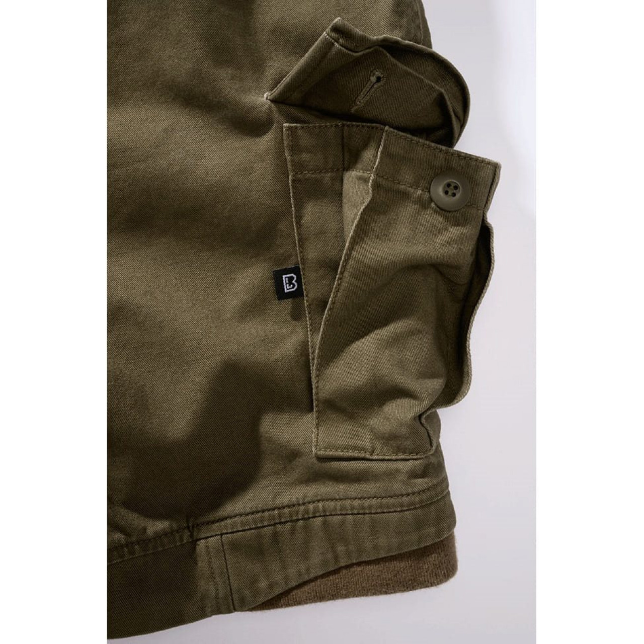 Nohavice krátke PACKHAM VINTAGE ZELENÉ