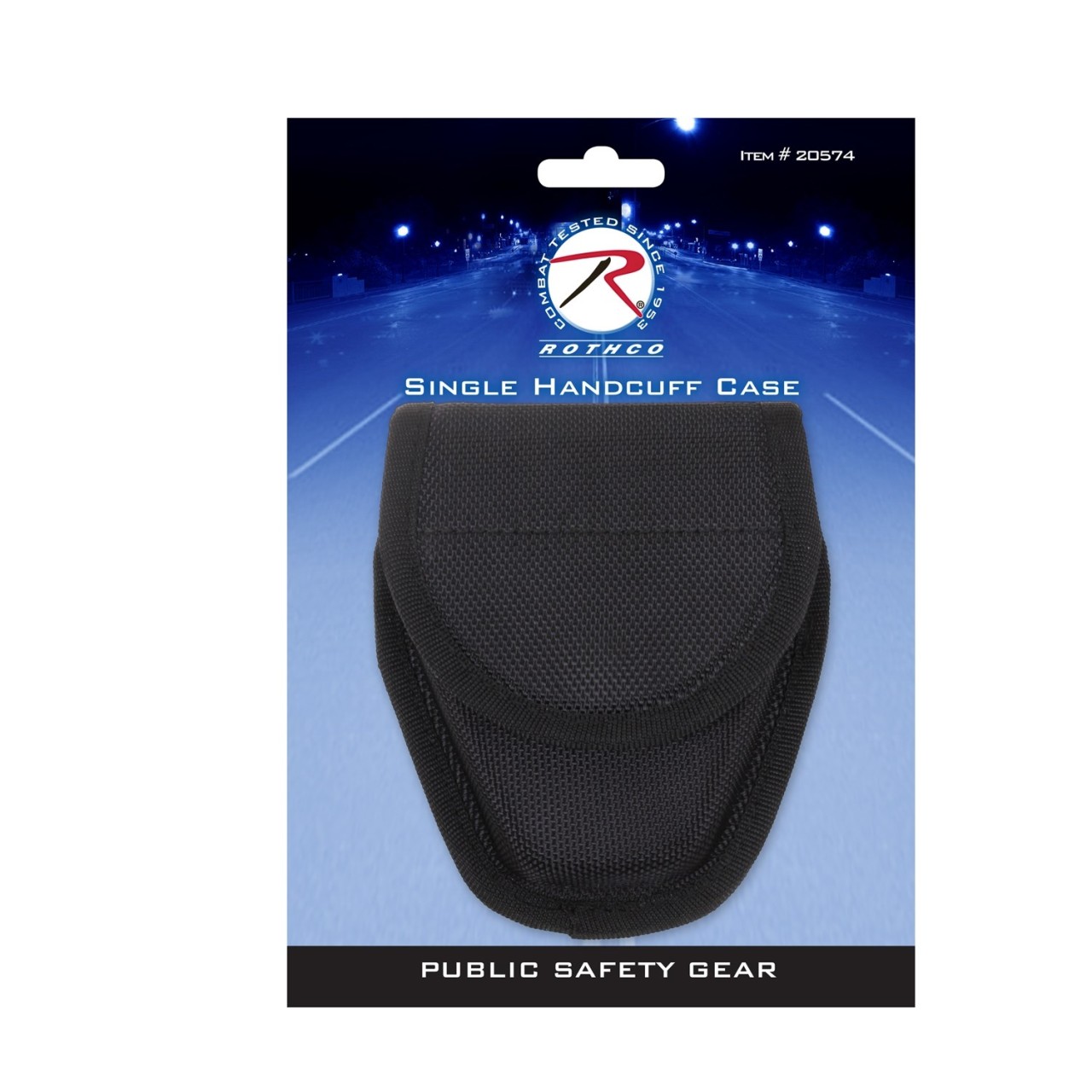 Puzdro opaskové na putá ČIERNE