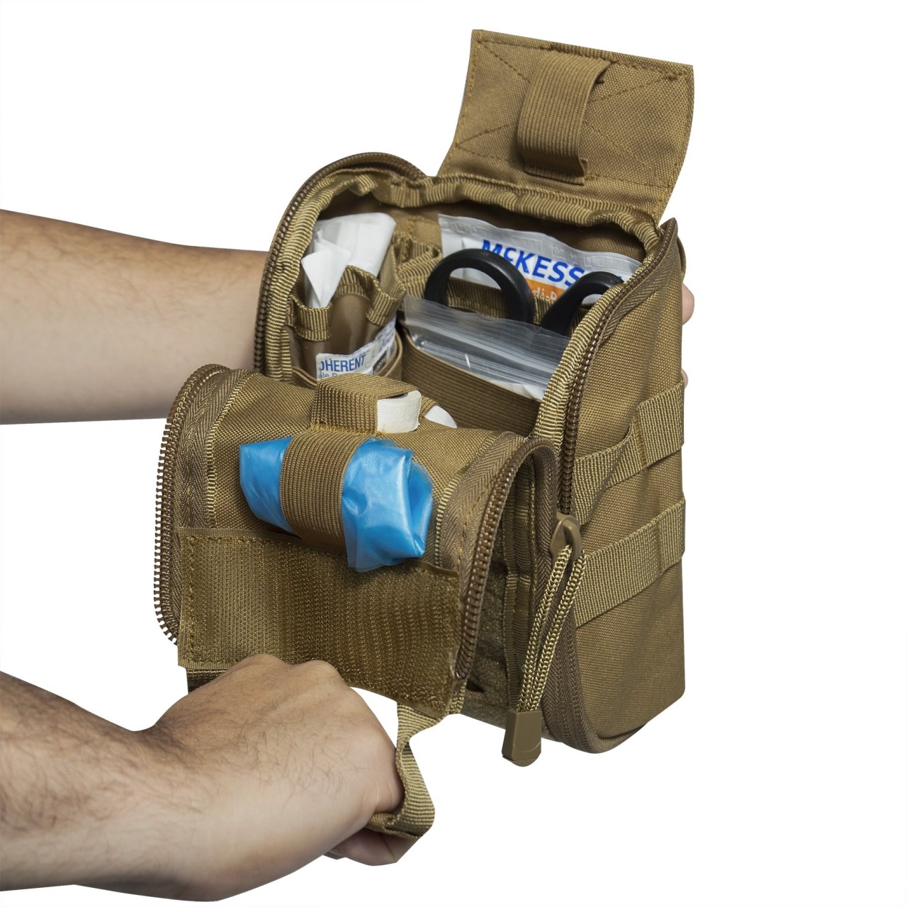 Puzdro FAST ACTION zdravotnícke MOLLE COYOTE