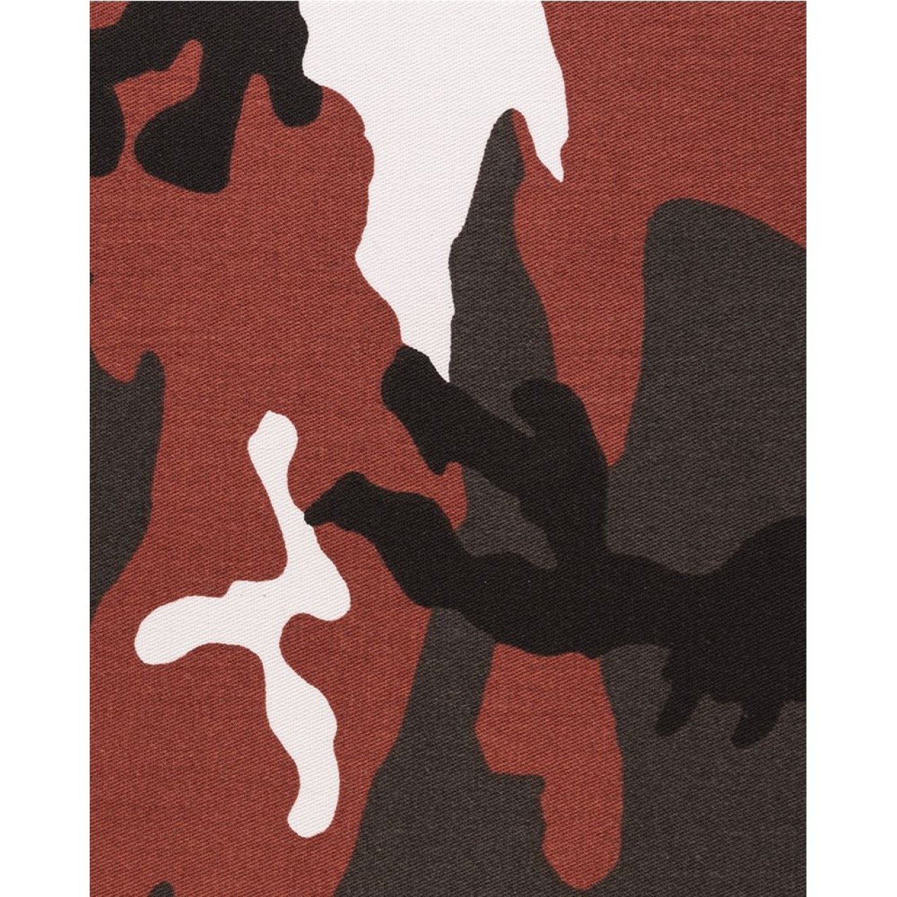 Tkanina keper URBAN CAMO RED šírka 160cm
