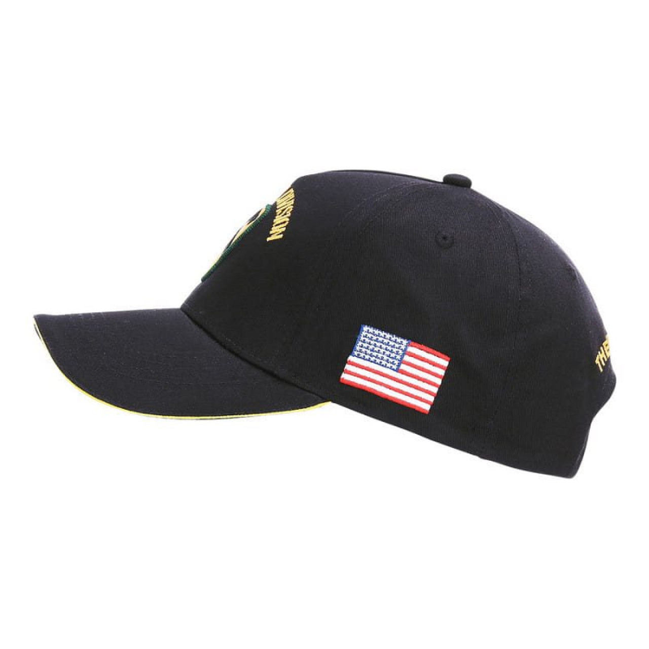 Čiapka BASEBALL US CAVALRY WWII 3D ČIERNA