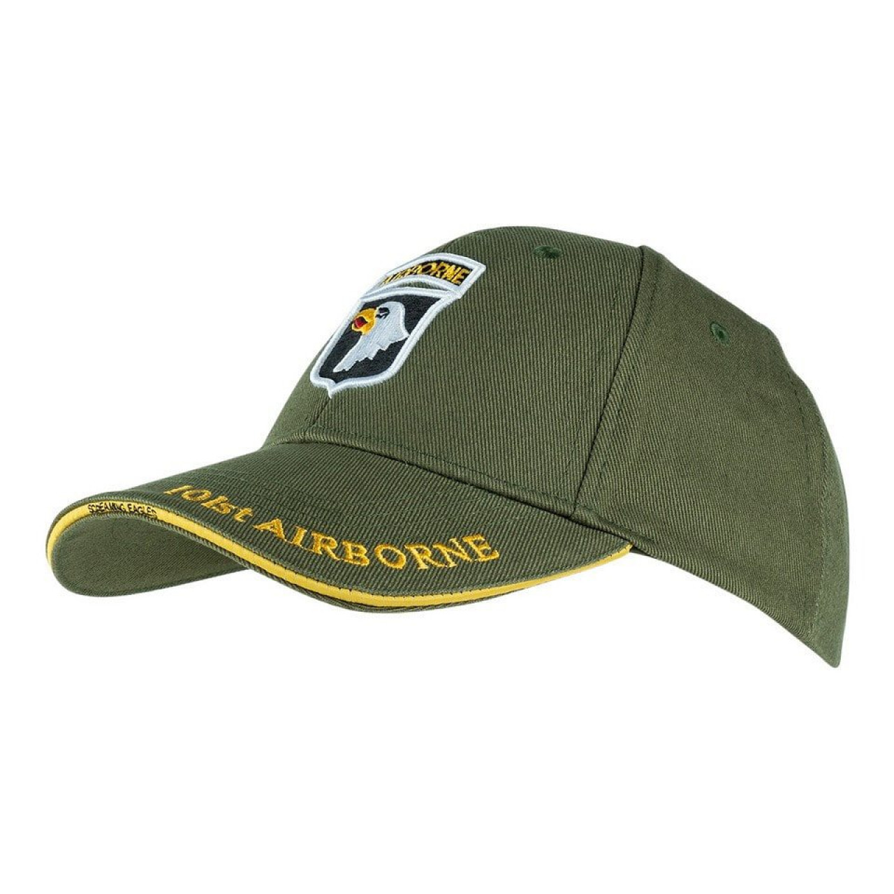 Čiapka BASEBALL ARMY 101st AIRBORNE ZELENÁ