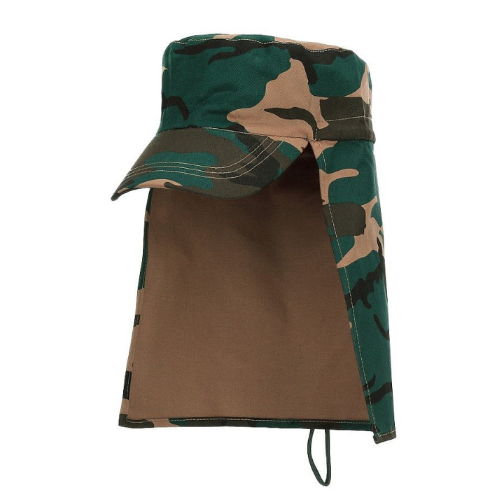 Čiapka so šiltom LEGION s ochranou krku WOODLAND
