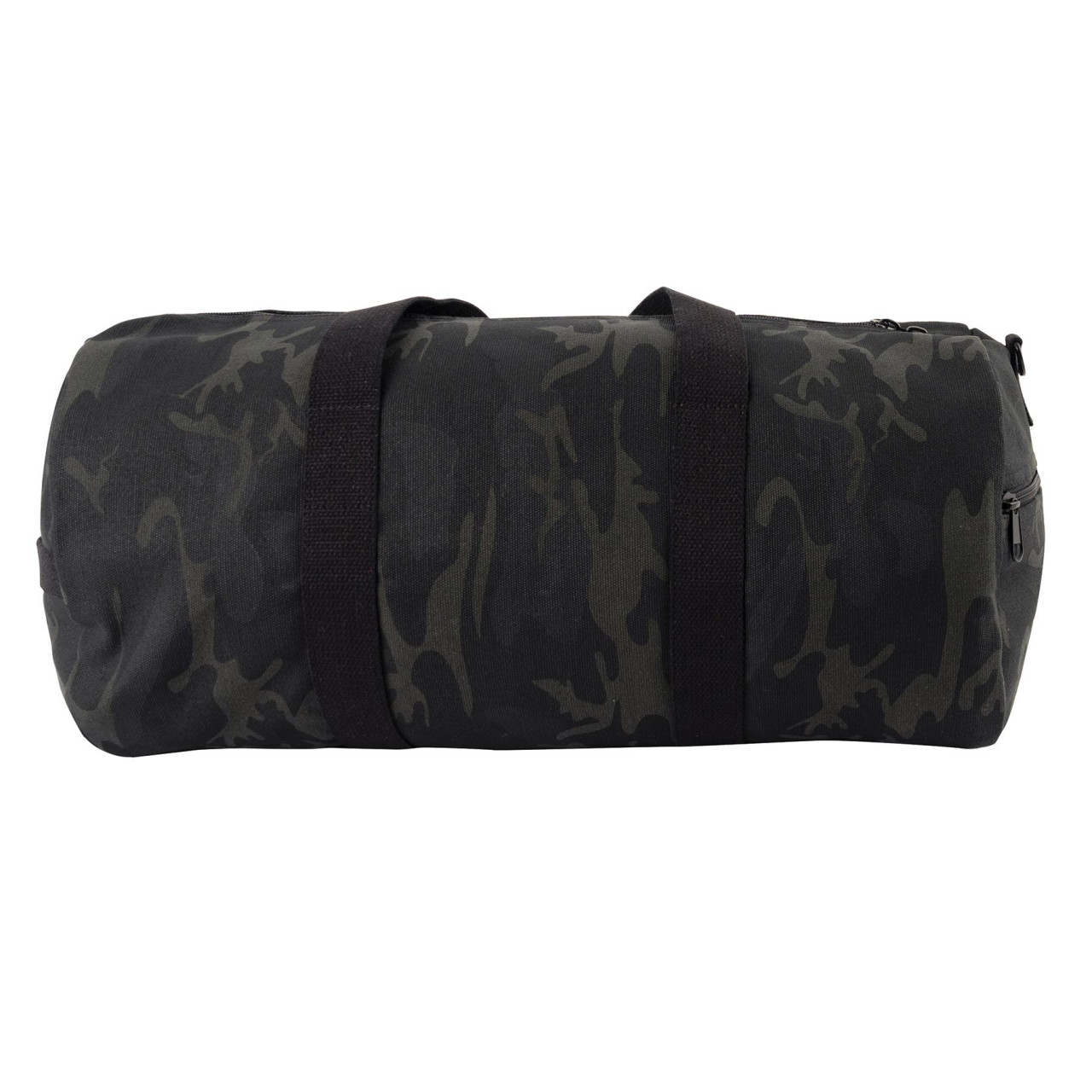 Taška cez rameno VALEC 48 x 23 cm bavlnená MIDNIGHT BLACK CAMO