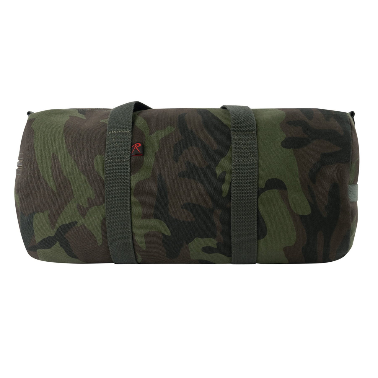 Taška cez rameno VALEC 48 x 23 cm bavlnená MIDNIGHT WOODLAND CAMO