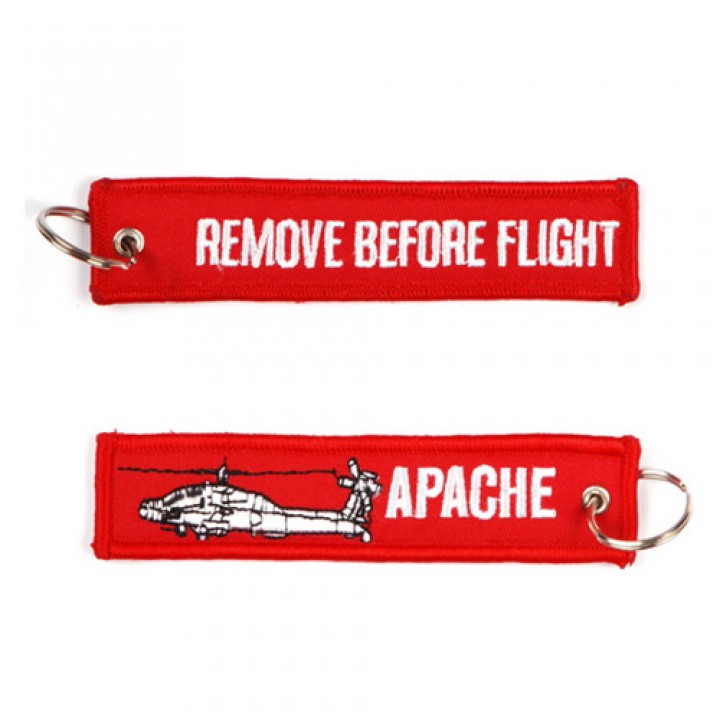 Kľúčenka REMOVE BEFORE FLIGHT / APACHE