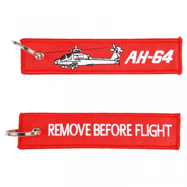 Kľúčenka REMOVE BEFORE FLIGHT / AH-64