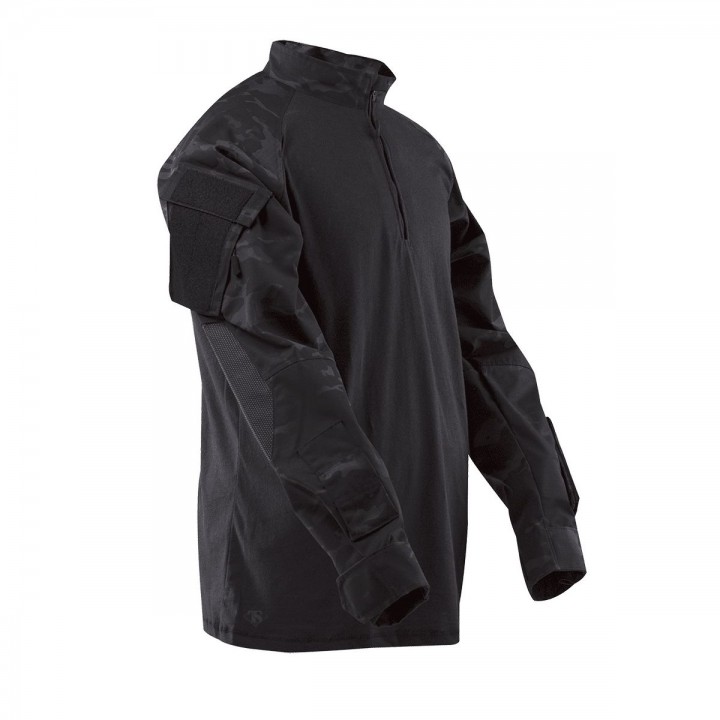 Košeľa taktická COMBAT TRU XTREME rip-stop MULTICAM BLACK