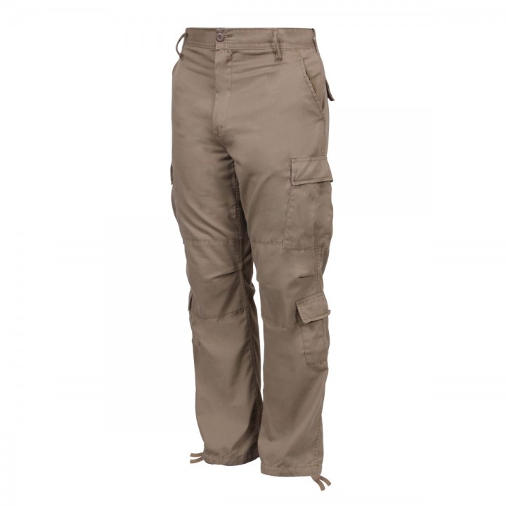 Nohavice VINTAGE PARATROOPER KHAKI