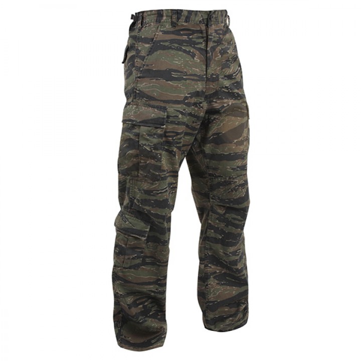 Nohavice VINTAGE PARATROOPER TIGER STRIPE CAMO